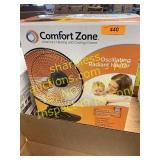 Comfort Zone Oscillating Heater