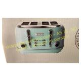Used Haden 4 slice toaster light blue
