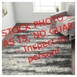 World Rug Gallery Gray 5 ft. x 7 ft. Modern