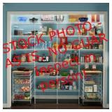 ClosetMaid pantry shelves (BID X 6)