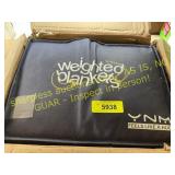 Weighted blanket.  ?lbs