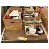 Letters, kitchenware, household