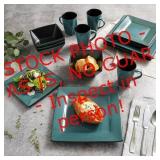 Gibson Elite Kiesling 16 Piece Dinnerware Set,