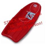 Flexible Flyer 48" Winter Lightning Red Sled