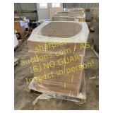 Pallet of 24x72 2" faux wood blinds