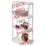 Gracious Living 24 x 12 x 48 Light Duty 4 Shelf