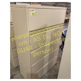 Metal file cabinet