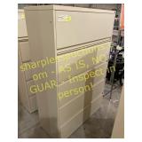 Metal file cabinet