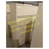Metal file cabinet