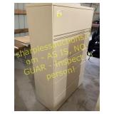 Metal file cabinet