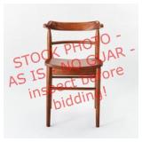 Threshold kaysville curved back wood dining chairs