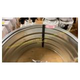 Galvanized steel foundation window wells