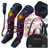 Air compression leg massager