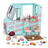 Doll sweets and ice cream truck