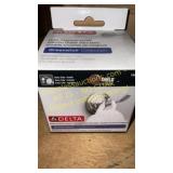 Delta multi purpose hook, brushed nickel finish