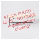 Clarkston Bench White/Black Metal