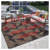 Kona coast Palm outdoor/ indoor rug