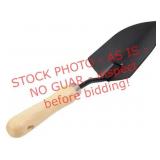 Wood handled trowel