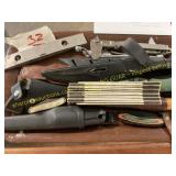 Knives, Level & Tools