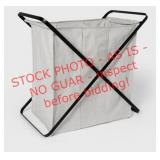 Folding X Frame Hamper Sorter