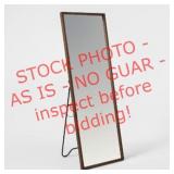 Project 62, Easel floor mirror, dark walnut