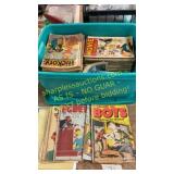Tote of assorted Comic Books