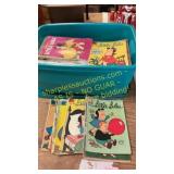 Tote of assorted Comic Books