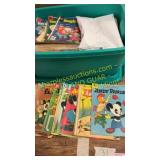 Tote of assorted Comic Books