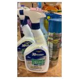 2 shower cleaners and high performance enamel