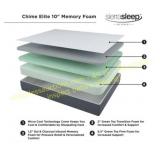 10 inch Chime Elite memory foam Queen Mattress
