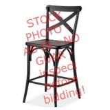 Threshold Malden French Counter Stool Black