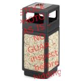 Safco,  Plastic/Stone Aggregate Receptacle
