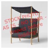 Opalhouse calla canopy chair, steel frame