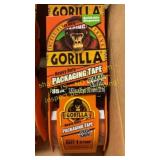 Gorilla heavy duty packaging tape box of 6