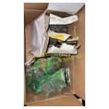 Strainer packs, tub/shower handles