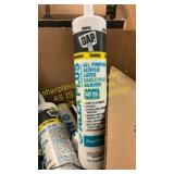 Box of alex plus caulk plus silicone