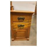 Oak nightstand 16" x 18"