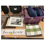 Frames, Pillows, & Home Decor