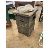 Gas fire pit