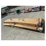 Pallet of assorted siding and trim