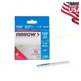 3 Ct. Arrow T50 3/8" W x 1/4" L 1250 Staples