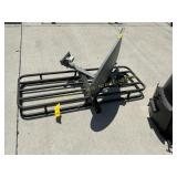 Statalite dish, receiver hitch carrier