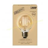 Feit 60 W G25 Vintage Incandescent Bulb E26