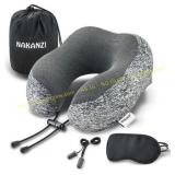 NAKANZI Travel Neck Pillow - Memory Foam