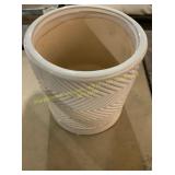 Border Concepts 6 in. Ceramic Cross Planter