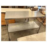 SS table on wheels