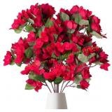 HyeFlora Bougainvillea Fake Flowers, 37.4"