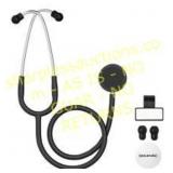 Dual Head Stethoscope, 28 inch (Black)