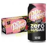 Dr Pepper Strawberries & Cream Zero - 12pk
