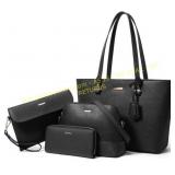 Women Fashion 4pcs Handbags Wallet Tote Set